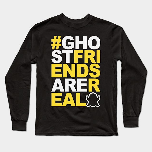 HashTag Text 1 Long Sleeve T-Shirt by GhostFriendsApparel